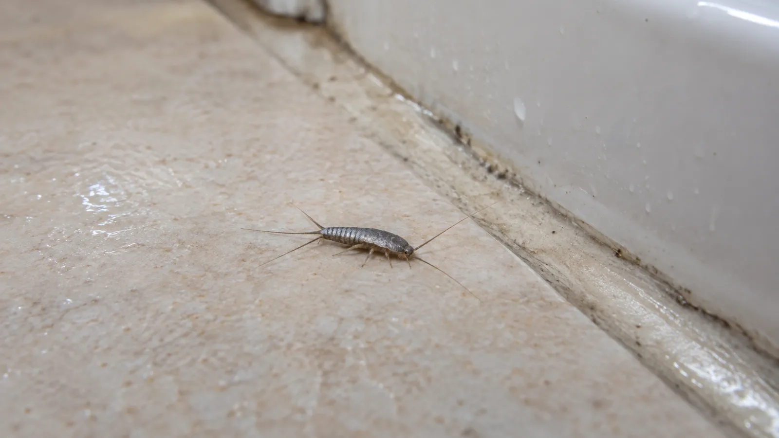 Poisson d'argent salle de bain : s'en débarrasser vraiment
