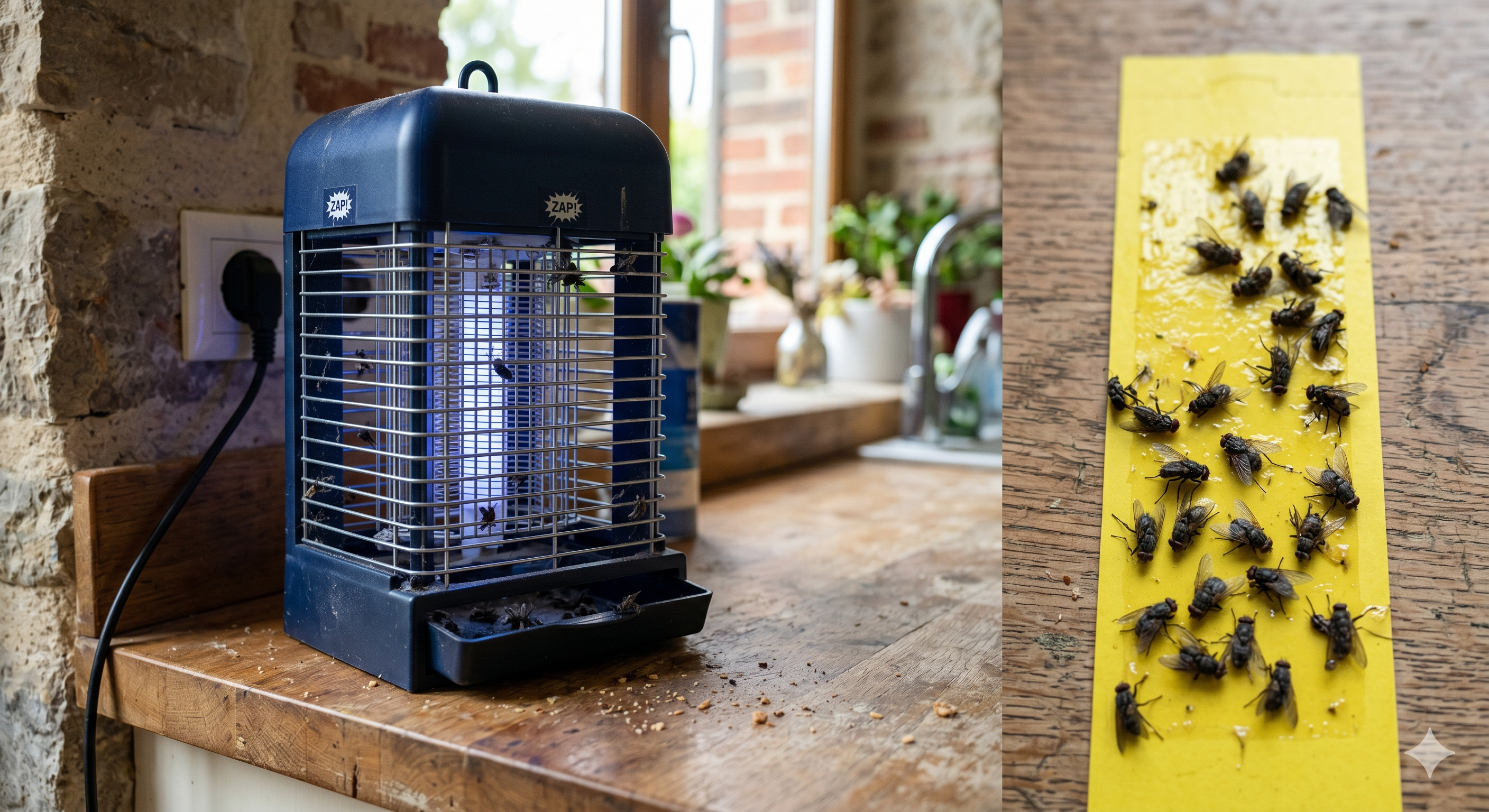 Destructeur électrique ou plaque glue en cuisine : le bon choix sans risque